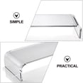 thumbnail image 2 of Acrylic Rectangular Monitor Stand for Eye Strain Reduction 1Pcs 40X20X10CM White, 2 of 8