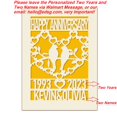 thumbnail image 2 of Personalized Anniversary Card, Papercut Love Birds Happy Anniversary Greeting Card, Blank Insdie & Envelope Included, Gift for Wife Husband Mom Dad Couple, 2 of 6
