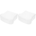 thumbnail image 1 of POINTERTECK 2 Pcs Support à Sandwich Boîte à Bento Portable Boîte à Lunch Boîte Multi-Fonction Boîte Alimentaire Colorée, 1 of 6