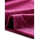 thumbnail image 5 of BLUSA ELEGANTE DE VELVET CUELLO CORAZÓN MANGA LARGA PEPLUM S Rosa Fucsia, 5 of 6