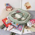 thumbnail image 5 of Mochila Kawaii Lindo Bolso De Mensajero Bolso De Mano De Lona Bandolera para Mujer Bolso Kawaii Ita con Accesorios Kawaii-Verde, 5 of 5