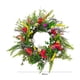 thumbnail image 3 of Corona De Puerta De Primavera Guirnalda decorativa de flores silvestres artificiales para primavera y verano, decoración para puerta 40 cm Ehuebsd Libre de BPA, 3 of 3