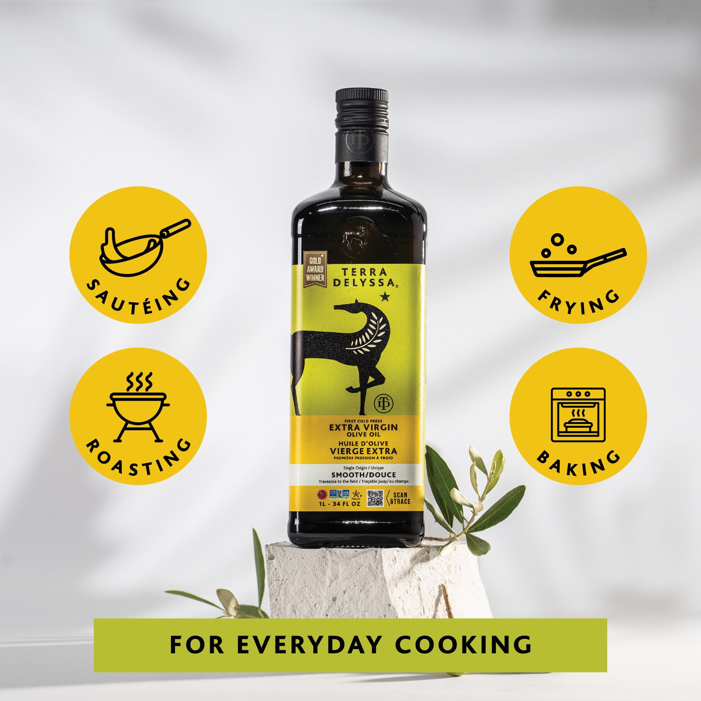 Huile d'Olive Extra Vierge Terra Delyssa Premium