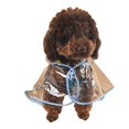 thumbnail image 5 of Cappotto Impermeabile per Cani Gatto con cappuccio, Regolabile PVC transparente poncho impermeable ultraleggero, Per cani di piccola taglia（Blu, XS） Zefei Wu 9024735038245, 5 of 5