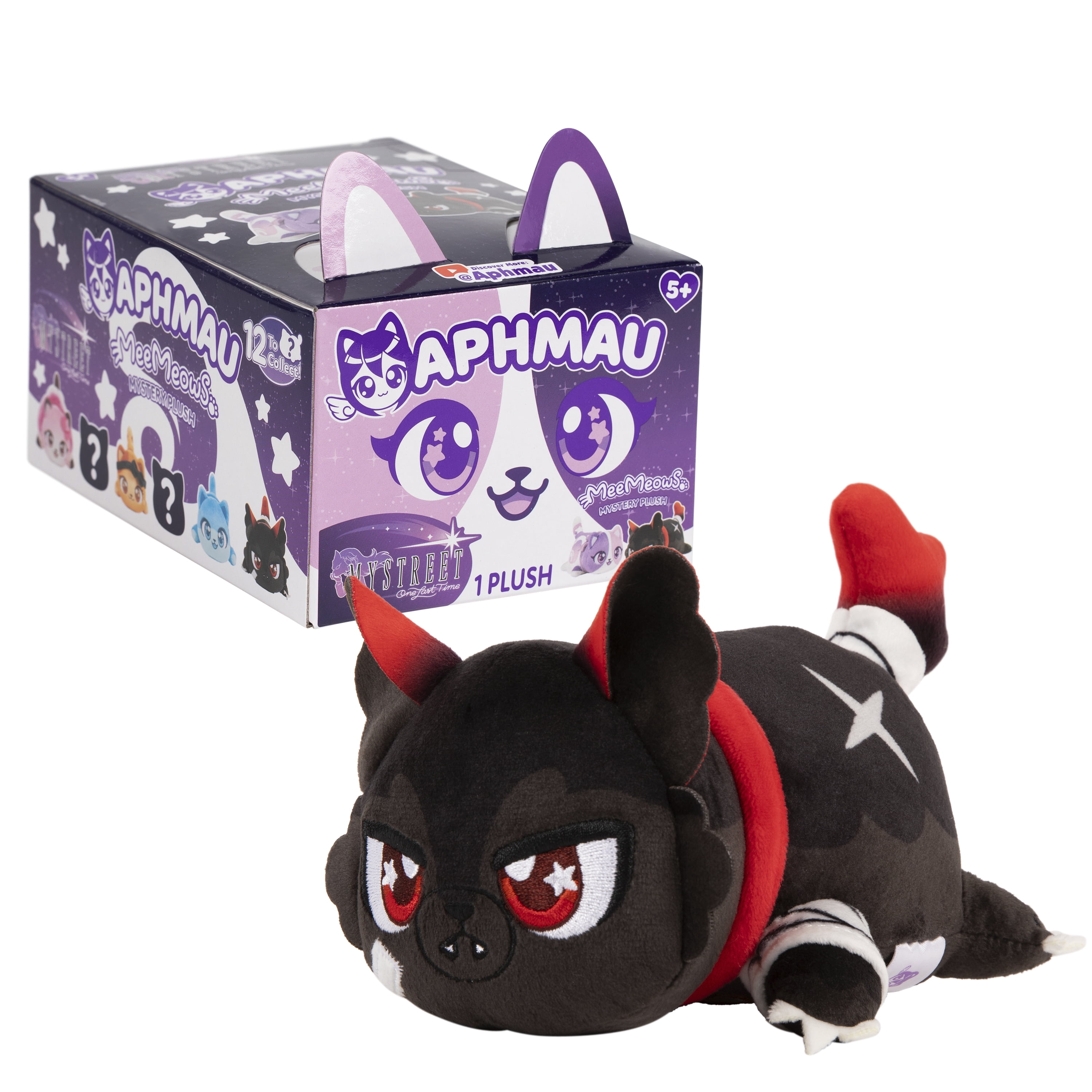 Aphmau 6” Mystery MeeMeow Plush Toy - MyStreet Novelty Cat