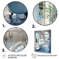 thumbnail image 3 of Designart "Bathroom Calm Reflections II" Bathroom Floater Framed Wall Decor, 3 of 7