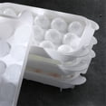 thumbnail image 4 of Bewildely Bandeja de cubitos de hielo de 4/15 cavidades, molde de silicona para bolas de hielo, molde antiadherente para el hogar, molde DIY para Cocina y Comedor, 4 of 6