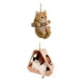 thumbnail image 1 of Colgante de coche Figuras de gatos divertidos Accesorio decorativo de mesa 2 piezas, 1 of 9