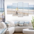 thumbnail image 1 of Smiling Senior Man Ride Bike - Impression sur Toile Paysage, 1 of 3
