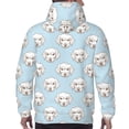 thumbnail image 7 of Lsque Dog Pattern Casual Men's Hoodie,Hooded Sweatshirt with Kangaroo Pocket,Pullover Hoodie-Large, 7 of 7