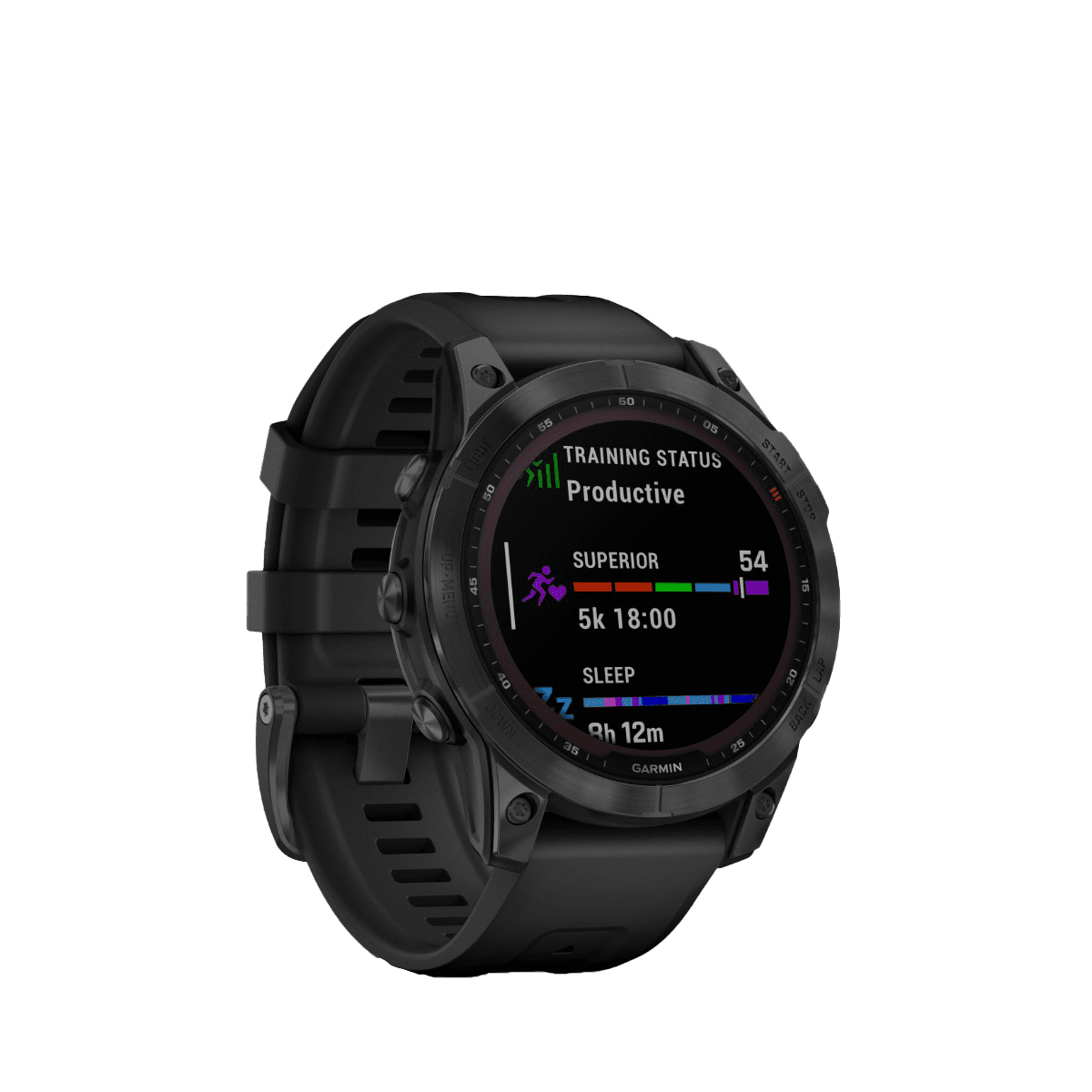 Garmin fenix 7 - Solar Edition, Slate Gray with Black Band
