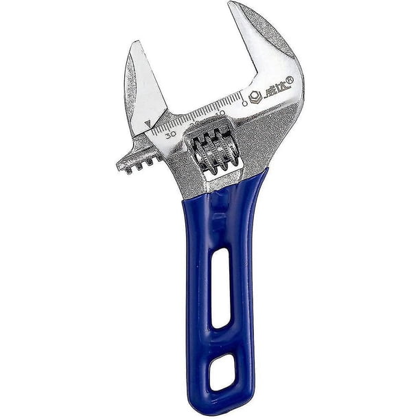 Llave ajustable abierta de 34 mm, llave ajustable universal antideslizante Botao grande multifuncional