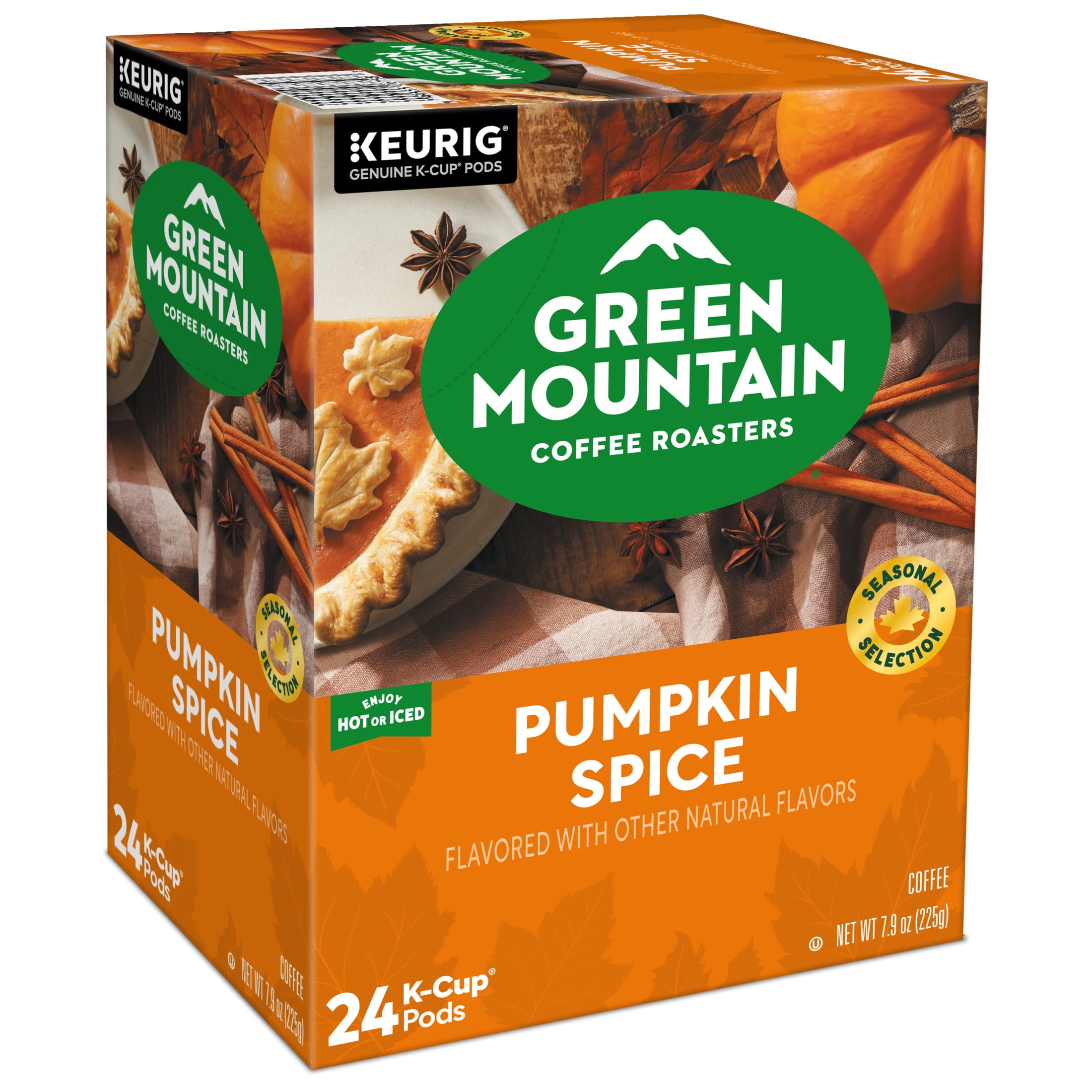 Green Mountain Coffee Roasters Pumpkin Spice, K-Cup Pods Season