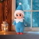 thumbnail image 5 of Muñeco de elfos de peluche de Navidad Mini muñeco de elfo de fieltro de PVC para decoración de fiesta en casa Hugtrwg Para estrenar, 5 of 9