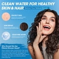 thumbnail image 2 of 8 Inch Filtered Shower Head, High-Pressure Shower Heads for Softening Hard Water, 20-Stage Filter for Healthier Hair & Skin - Reduce Hair Shedding & Dandruff, Soothe Dry Itchy Skin, 2 of 10