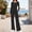 A1_Black, variant on YHCY Women 2 Piece Loungewear Set Slim Long Sleeve Crewneck Trackshirts Fall Trendy Drawstring Waisted Wide Leg Sweatpants Comfy Stretchy Suits Comfy Sets Athletic Lounge Sweatsuit Black L