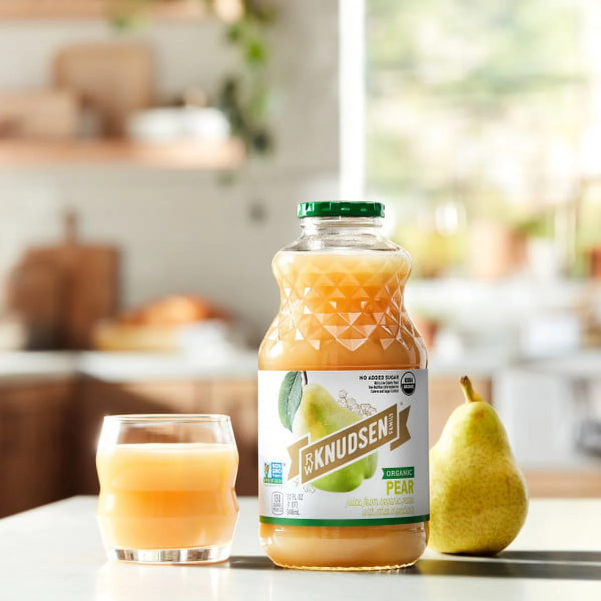R.W. Knudsen Family Organic Pear Juice, 32 oz (Packaging May Vary)