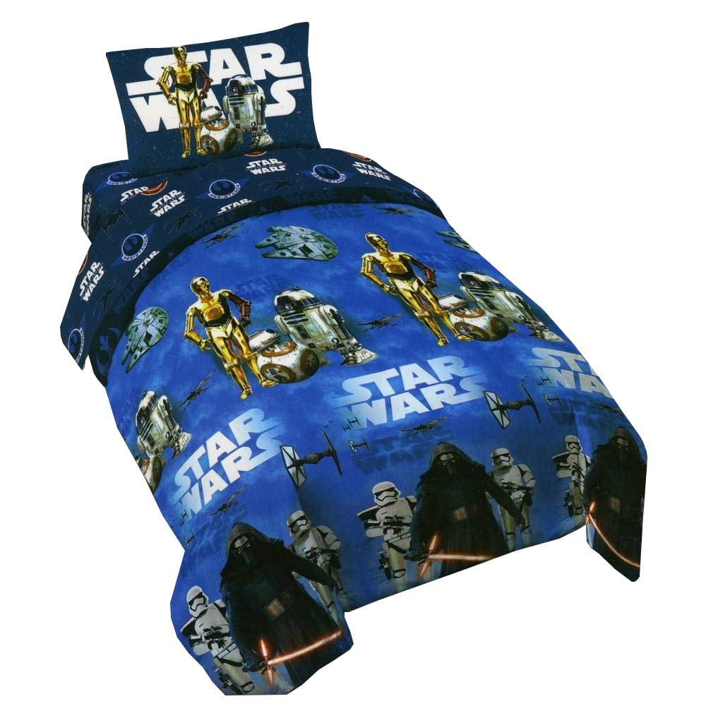 Disney Star Wars Twin Bedding Set Home & Kitchen Comforter Sets