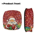 thumbnail image 2 of HELLHERO Seat and Backrest Covers Father Christmas Seat & Backrest Covers for Seniors Waterproof Breathable for Moisture Wicking, 2 of 7