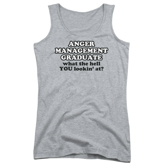 - Anger Management - Juniors Tank Top - X-Large