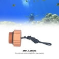 thumbnail image 3 of Tapa de válvula de tanque de buceo regulador de buceo tapa antipolvo roscada de aleación de aluminio tapa protectora contra polvo para válvula de tanque de buceo Din de ANGGREK  Otros, 3 of 7
