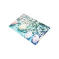 thumbnail image 2 of CADecor Easter Colorful Eggs on Blue Wooden Board Door Mat Home Decor, White Plum Blossom Indoor Outdoor Entrance Doormat 23.6x15.7 Inches, 2 of 2