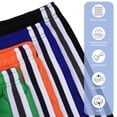 thumbnail image 4 of Resinta 4 Pack Toddler Boy Mesh Active Shorts Quick Dry Athletic Performance Basketball Shorts, 4 of 6