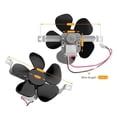 thumbnail image 5 of 97012248 High Performances Range Hood Fan Motor Replacement Exhaust Fan Motor, 5 of 15