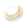 thumbnail image 1 of Collier Déclaration pour Femmes Collier Ras du Cou Bavoir Collier Bijou de Mode Collier Déclaration Chunky Doré, 1 of 9