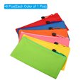thumbnail image 3 of Unique Bargains Sacs de Fichier à Fermeture Éclair Imperméables Porte-Documents A6 pour Bureau, Multicolore 6 Pack, 3 of 6