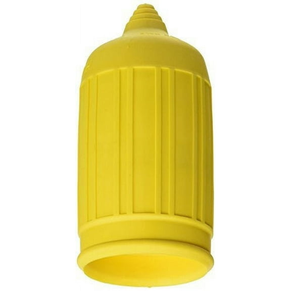 Hubbell Wiring Device-Kellems WP Boot,Ylw,20/30A,3 Wire Connectors HBL60CM32