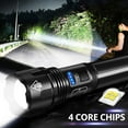 thumbnail image 5 of P50 Multifunctional Flashlight, 5 Mode Zoomable Strong Light with Built-in 18650 Battery for Outdoor Use, 5 of 7