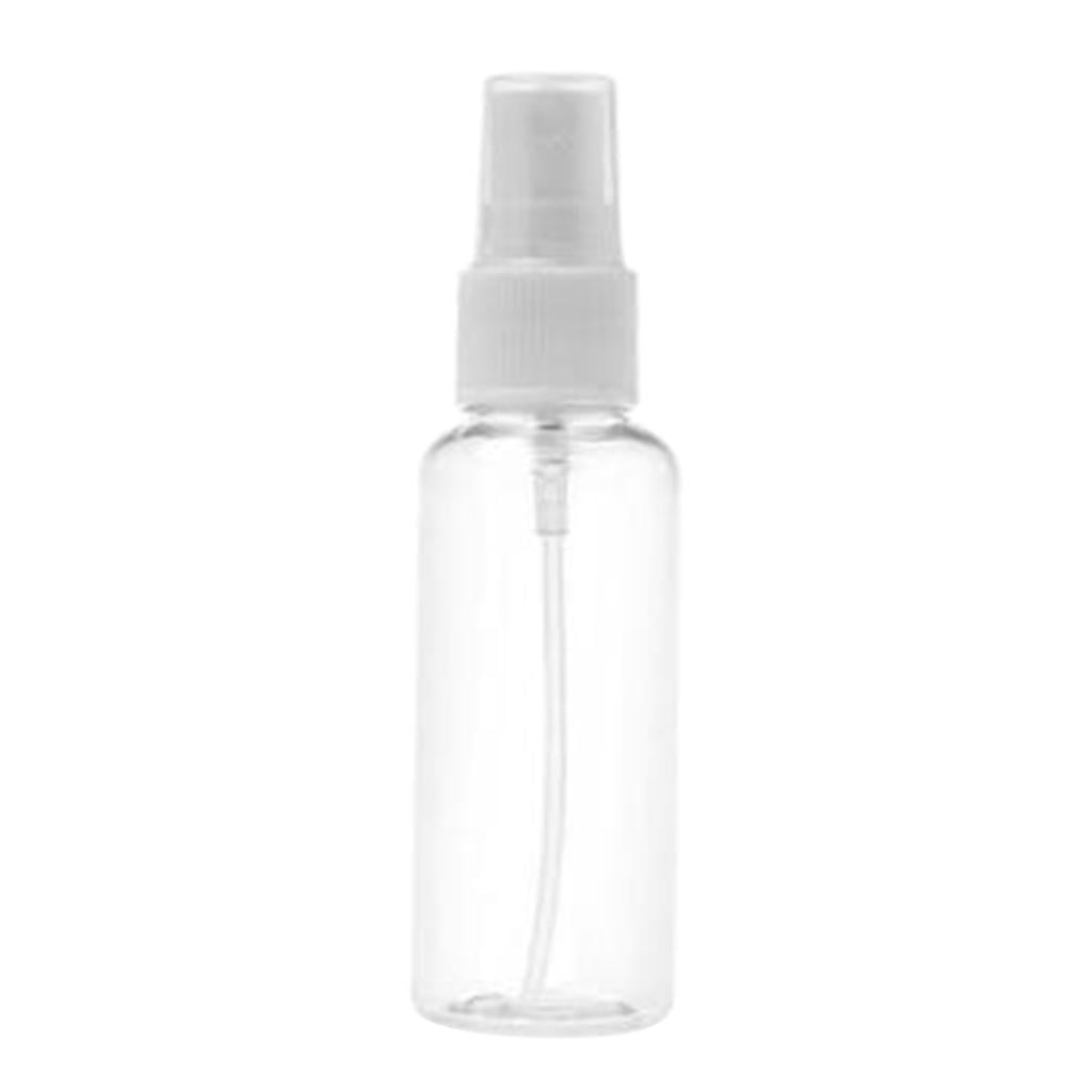 EHJRE 6x 5 Pieces Spray Bottle Empty Plastic Travel Liquid Kits for Holidays, Business Trips, Makeup, Cleaning, - 50ml