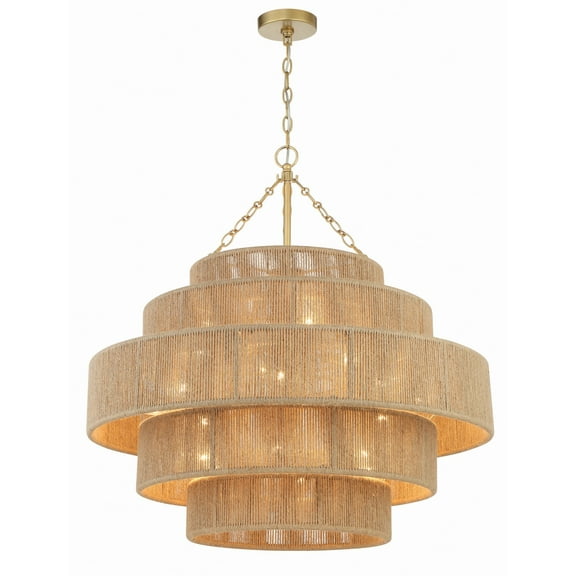 Crystorama Lighting - Shyla - 20 Light 5-Tier Chandelier-33 Inches Tall and 32