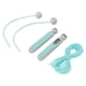thumbnail image 2 of Fyearfly Cuerda para Saltar, Cuerda para Saltar de Entrenamiento Longitud Digital Ajustable Conteo Inteligente Ponderado Rotación de 360 ​​​​Grados Cuerda para Saltar inalámbrica Azul, 2 of 5