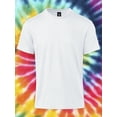thumbnail image 3 of (2 pack) Gildan Adult Short Sleeve Crew T-Shirt – White Size X-Large Soft Cotton Classic Fit Blank Tee for Tie Dye & DIY Crafts, 3 of 11