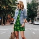 thumbnail image 4 of Easygdp Happy St. Patrick's Day5 para Vestido Transpirable de Mujer, Vestido Suelto de Manga Corta con Pliegues y Bolsillos para el Verano, 4 of 7