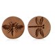 thumbnail image 3 of Cookie en relieve molde de vacaciones panqueques de madera cupcakes sello adultos a los niños presionando plantilla de molde restaurante restaurante DIYOO HA011868-02, 3 of 7