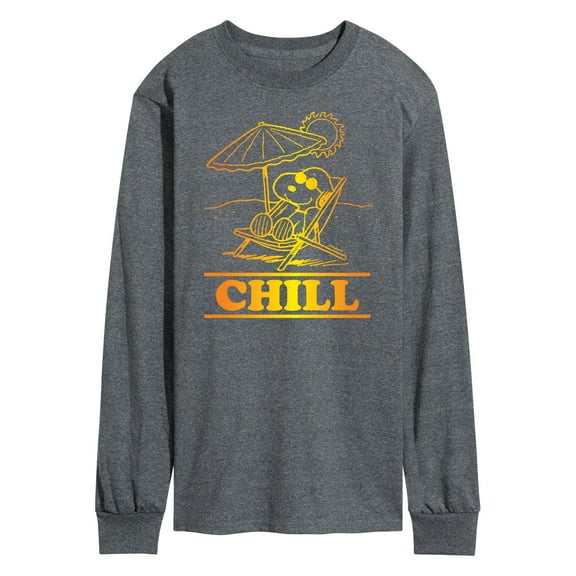 Peanuts - Chill - Men's Long Sleeve T-Shirt