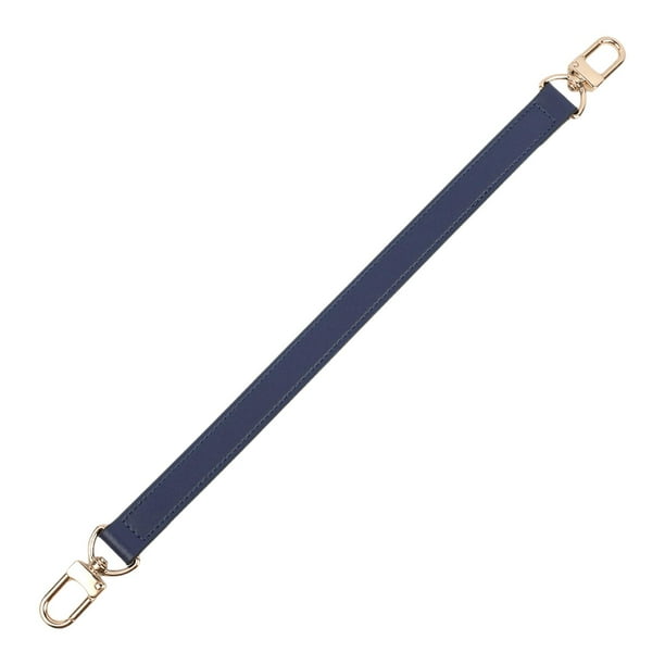 Correa de bolso corta para reemplazar el asa de la correa del bolso de mano Correa de bolso de hombro para hacer bolsos Azul oscuro