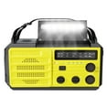 thumbnail image 1 of Solar Powered Radio Outdoor Multifunctional Hand Crank Recharging Radio Portable Camping Hiking Fishing Radio with Light Function, 1 of 6