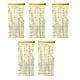 thumbnail image 2 of 5x Cortinas de fondo con flecos de aluminio Cortinas de fondo con flecos para puerta Cortinas con forma de corazón para Oro, 2 of 9