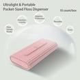 thumbnail image 2 of Ultralight Dental Floss Picks Case-Storage 10 Count Professional Shred Resistant Flossers-Superfine Toothpicks Sticks-Best Dental Oral Care Tools for Adults(Pink), 2 of 16