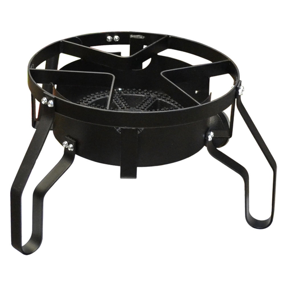 16" Cooking Surface Single Burner Stove HD Steel Frame 12" Tall