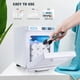 thumbnail image 4 of Esterilizador de toallas caliente 2 en 1, 5 l, calentador de toallas UV, armario esterilizador, herramientas de spa, peluquería, salón de belleza, equipo esterilizador desinfectante para el hogar., 4 of 5
