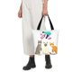 thumbnail image 5 of Fotbe Pet Care Grooming Bolsa de Playa con Estampado, Bolsa de Hombro, Bolsa de Mano Espaciosa, Bolsa de Viaje Ligera, Bolsa de Compras Versátil, 5 of 6