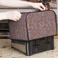 thumbnail image 7 of Pofeuu Daisies Flowers Print Toaster Cover 4 Slice, Bread Dust Cover & Fingerprint Protection, Kitchen Small Appliance Covers(Toaster Cover), 7 of 7