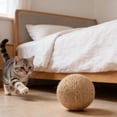 thumbnail image 7 of Interactive Cat Scratcher, Cat Scratching Post Design with Arch Bridge Balls-Stylish Cat Scratching Board, Natural Sisal Scratcher Ball, Fun and Engaging Scratching Post for and Exercise (1Pc), 7 of 7