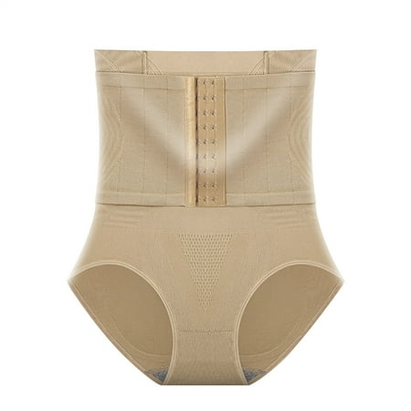 HAiming Womens High Waisted Shapewear Panties Seamless Adjustable Waist Butt Lifting Body Shaper Underwear Girdle Panty Ladies Clothes