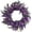 Purple, variant on 21-Inch Large Artificial Forsythia Wreath for Front Door, Purple Spring Summer Floral Wreath for Porch, Wall, Wedding, and Farmhouse Home Decor, Indoor or Outdoor Seasonal Display